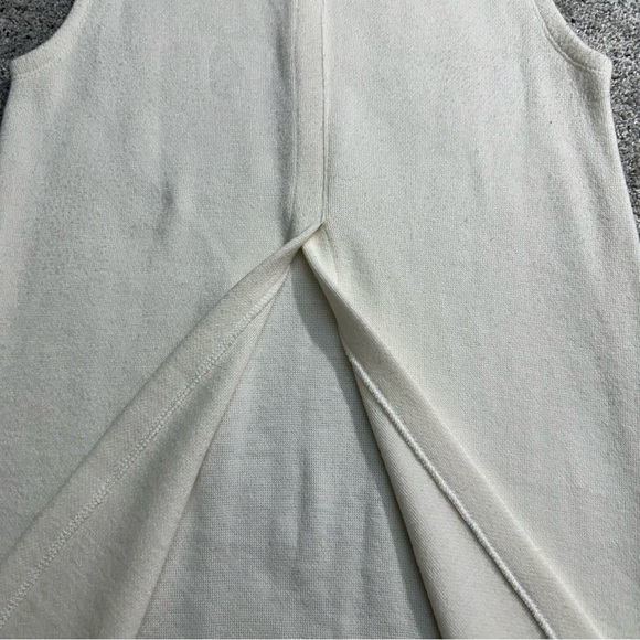 Zara Sleeveless Turtleneck Split Hem Long Sweater - Small - Picture 4 of 8